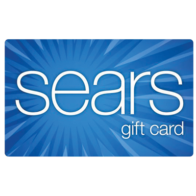 SEARS® $10 Gift Card - Find everything you need in electronics, home improvements, tires, clothing and more!